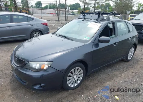 2008 Subaru Impreza 2.5I z USA, uszkodzony, nr VIN JF1GH61618H834567